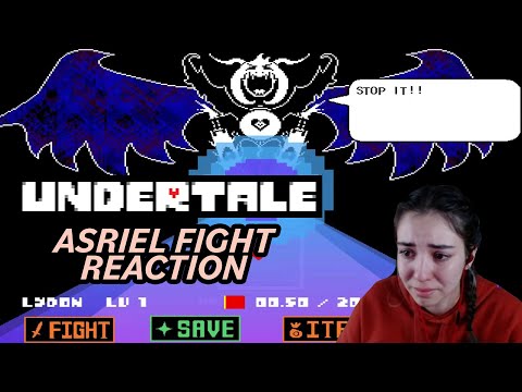 LET ME WIN!!! | Asriel Fight Reaction | Undertale True Pacifist Ending