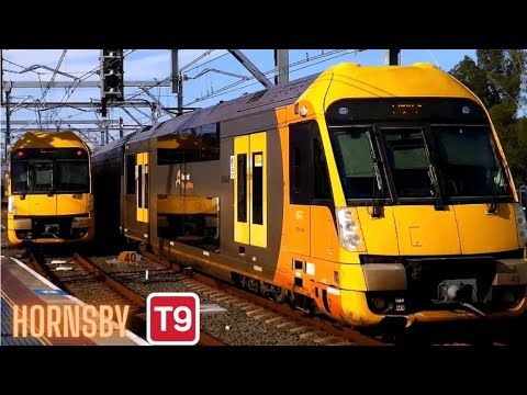 Train spotting at Hornsby