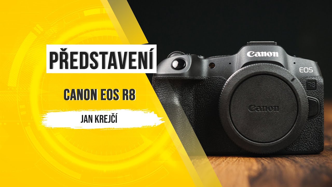 YouTube video - Canon EOS R8 – První Dojmy a Recenze | Jan Krejčí