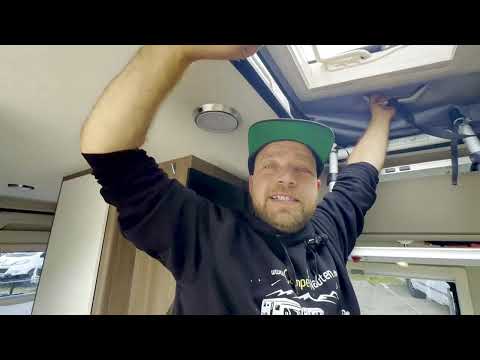 Wie stelle ich das Aufstelldach auf?  - Carado CV600 Pro mit Aufstelldach - C