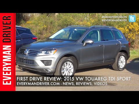 Here's the 2015 Volkswagen Touareg TDI Sport on Everyman Driver