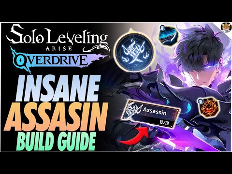 INSANE Assassin Build Guide for Solo Leveling Arise OVERDRIVE ~CLEARS ALL LEVEL 85 CONTENT EASY!~