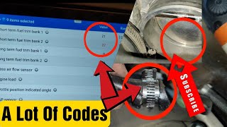 2006 Cadillac STS 4.6l  U0002 P1101 P0068 U2108 C0281 C0550 Check Engine & ABS Light Part 2