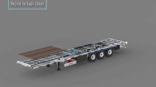 Serin Tenteli Dorse / Curtainsider Trailer Planenauflieger kaufen - Bild 4 | Autoline CH Neuer Serin Tenteli Dorse / Curtainsider Trailer Planenauflieger | Bild 4 - Autoline
