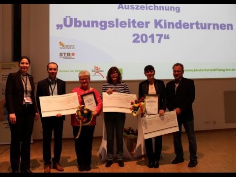 Uschi Holzhütter ist "Übungsleiterin Kinderturnen 2017"!