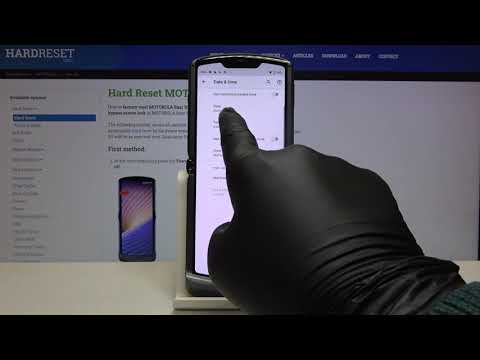 How to Change Date and Time in MOTOROLA Razr 5G – Time & Date Settings