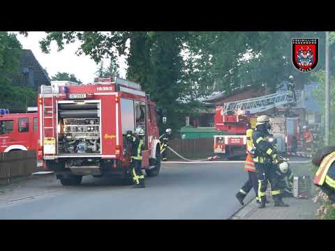 Feuerwehr Celle: Wohnungsbrand in Altencelle