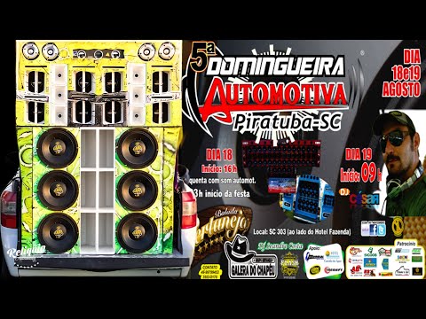 CD DOMINGUEIRA AUTOMOTIVA - ELETRO DANCE PANCADÃO AUTOMOTIVO - DJ CÉSAR