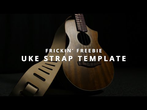 Frickin' Freebie: Ukulele Strap Design (For Glowforge and General Laser Cutters)