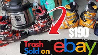 Salomon Ski Boots in the Trash | Sold On EBAY
