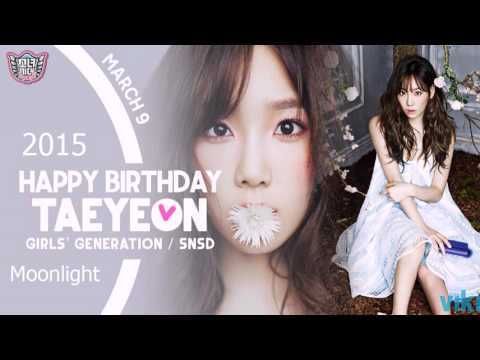 SNSD Taeyeon - Moonlight (Birthday Party 2015) [Audio]