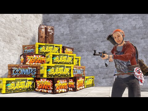 we raided the richest base in rust