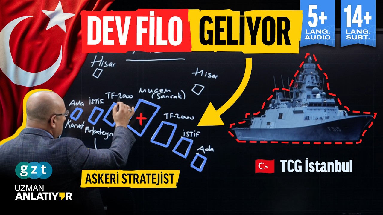Askeri Stratejist tek tek anlattı: Türkiye'nin dev savaş gemileri