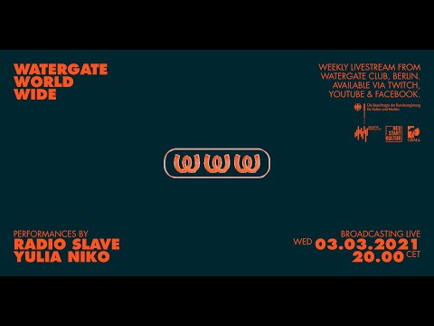 WatergateWorldWide #5 Radio Slave & Yulia Niko