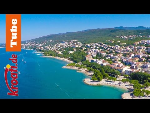 Crikvenica - the popular seaside resort in the Kvarner Bay (Croatia)