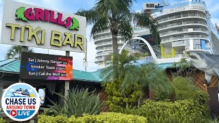 Watching Cruise Ships Leaving Port Canaveral from Grills! (Live Stream from Nov. 9, 2025) 