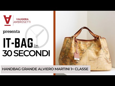 IT-BAG IN 30 SECONDI | Borsa a mano ALVIERO MARTINI 1^ CLASSE grande