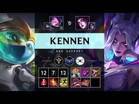 Kennen Support vs Morgana - KR Diamond Patch 25.17