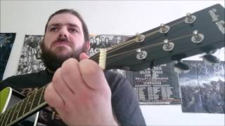 Finntroll svart djup guitar cover