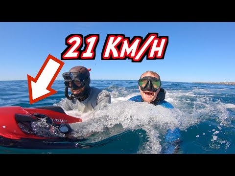 The Ferrari of The Ocean! Freediving with the iAqua Stingray Seascooter
