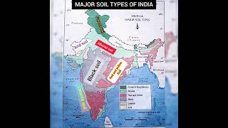 CBSE CLASS 10 GEOGRAPHY (Major soil types in map)