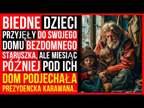 , title : 'Biedne Dzieci Przyjęły Bezdomnego Staruszka Do Swojego Domu, Ale Miesiąc Później Wydarzyło Się TO..'