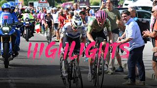 HØJDEPUNKTER | Dansk drama i vild udbrudsfinale | 17. etape | Giro d’Italia 2026