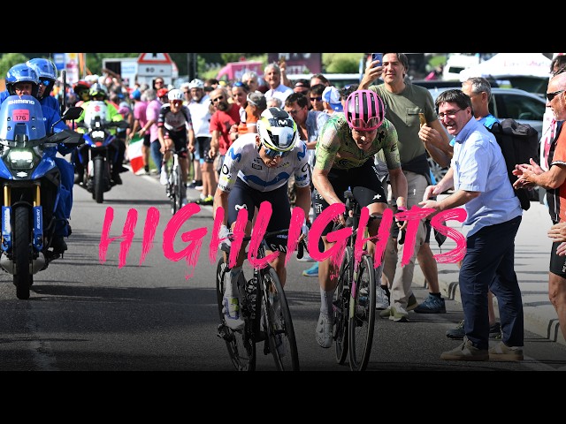 HØJDEPUNKTER | Dansk drama i vild udbrudsfinale | 17. etape | Giro d’Italia 2026