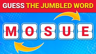 🛑 99% FAIL!  to Unscramble These Words🔍 (Easy to Hard Level)