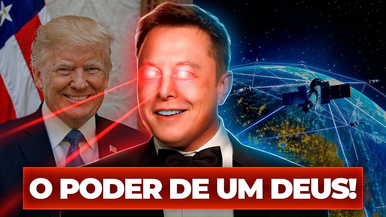 O PLANO DE ELON MUSK PARA DOMINAR O MUNDO COM TRUMP!