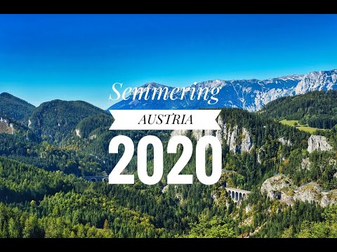 Semmering , Austria 2020. 4K Cinematic drone footage. By roki