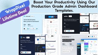 WrapPixel Lifetime Deal - GET ACCESS To All The Best Templates In One Place