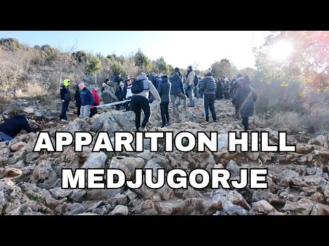 WOW ! BIG SURPRISE AT APPARITION HILL MEDJUGORJE!