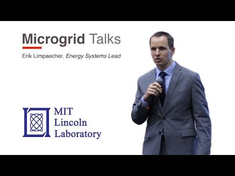 Microgrid Talks: Erik Limpaecher &#8211; MIT Lincoln Lab