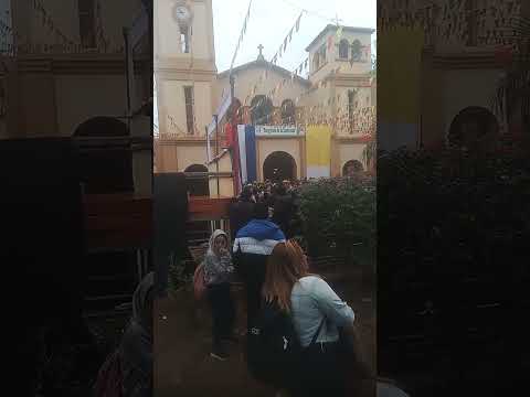 iglesia de la ciudad de guarambare fiesta patronal (Central- paraguay) si te gusta el video dale 👍