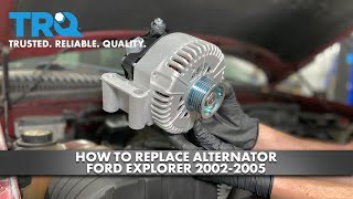 How to Replace Alternator 2002-2005 Ford Explorer