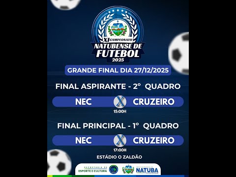 FINAL DA 5ª COPA  NATUBA REVELANDO TALENTOS!!!