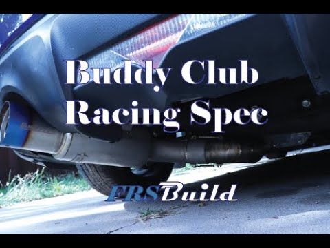 Buddy Club Racing Spec Ti Exhaust (11lbs!) - 2016 FR-S Build Ep 04