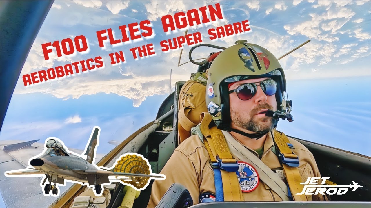 F-100F Super Sabre Aerobatics
