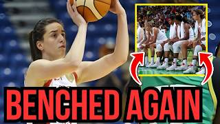 ACTUAL FOOTAGE | Caitlin Clark TEAM USA EXPLODES... But Team USA Benched Her Again!