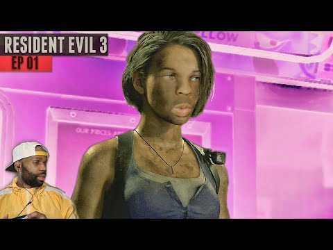 HE SCARED TF OUT ME IN 2 MINUTES! - Resident Evil 3 Remake Walkthrough Gameplay Part 1