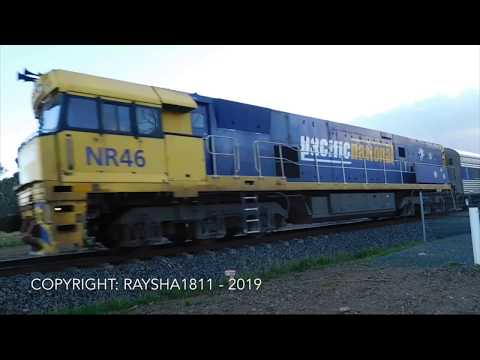 NR46, NR8 (Overland) Velocities, N465 (City of Ballarat) Various - Australian Trains by Raysha1811