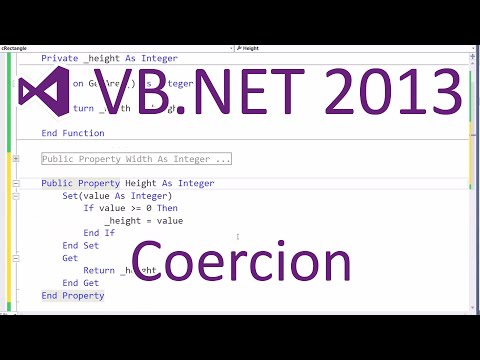 VB.NET 2013 - Coercion