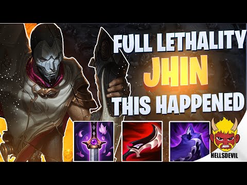 WILD RIFT | I Tried Full Lethality Jhin and This Happened... | Jhin Gameplay | Guide & Build
