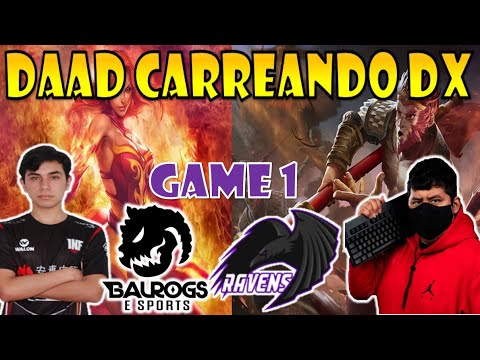 RAVENS vs Balrogs  ▶ ( GAME 1) DPC SA 2021/2022 Tour 3: Division 2 II ➤ 4d esports