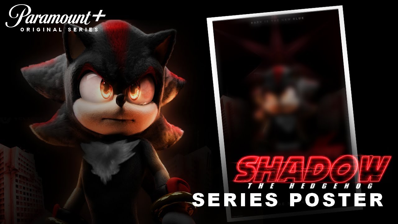making SHADOW THE HEDGEHOG SERIES POSTER (a comment request)