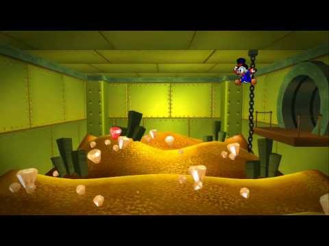 DuckTales Remastered - Swimming in a Full Money Bin (Before & After)