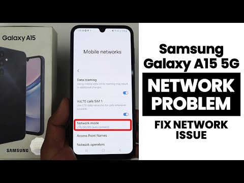 3 Settings to Fix Network Problem In Samsung A15 5G | Solve Network Settings