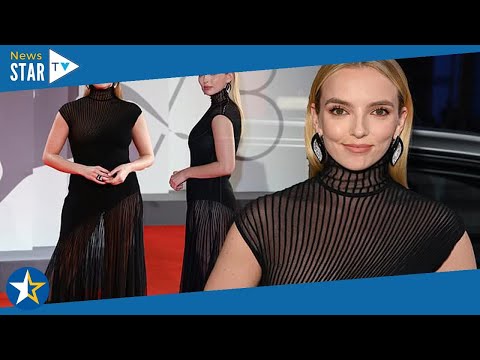Venice Film Festival 2021: Jodie Comer wows in sheer black pleated dress at The Last Duel screening