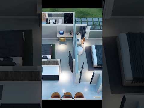 3D House Plan Bungalow